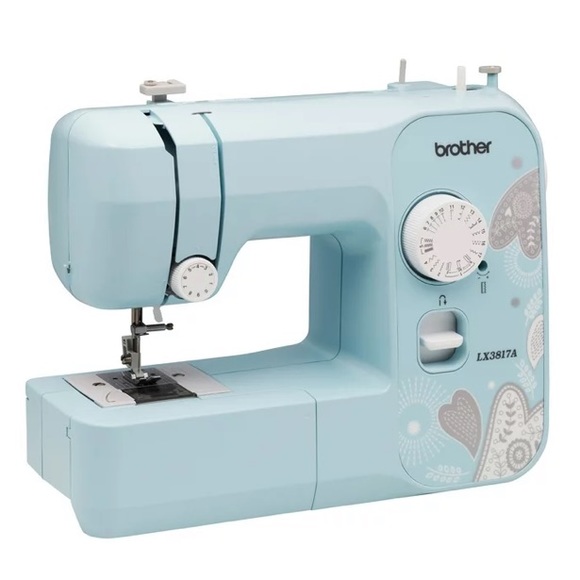 Brother Other - Brother Aqua Blue & Grey 17-Stitch Sewing Machine